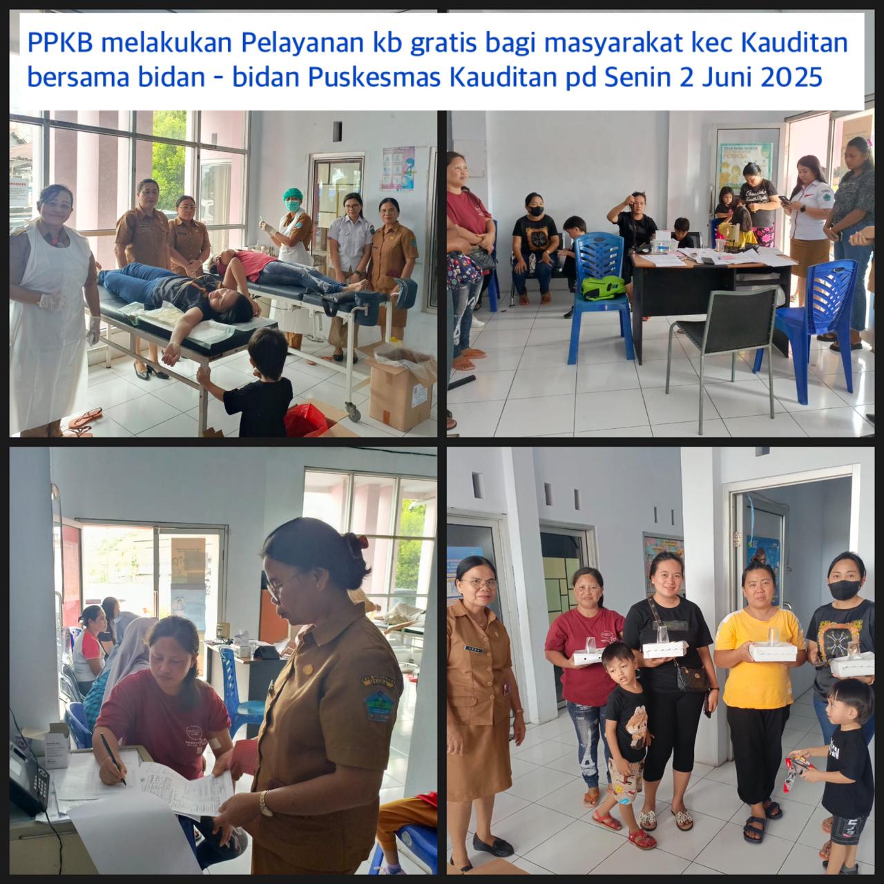 Pelayanan KB Gratis Bagi Masyarakat